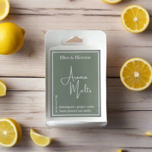 Lemongrass & Ginger Scented Wax Melts