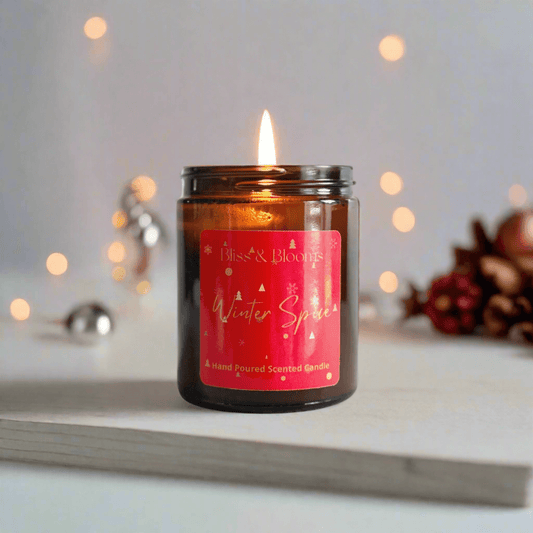 Winter Spice - like treating yourself to a warm slice of spiced apple pie bursting with the delicious aromas of cinnamon, apple, and orange, this festive blend is good enough to eat! Get ready for Christmas! perfect for a cosy night in giving a sense of w