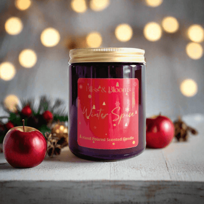 Winter Spice - like treating yourself to a warm slice of spiced apple pie bursting with the delicious aromas of cinnamon, apple, and orange, this festive blend is good enough to eat! Get ready for Christmas! perfect for a cosy night in giving a sense of w