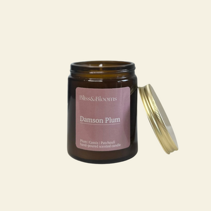 Damson Plum Scented Candle