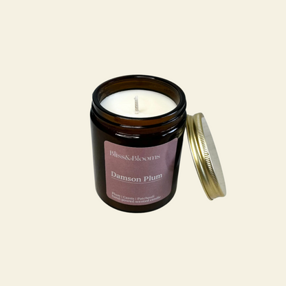 Damson Plum Scented Candle